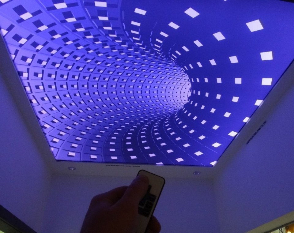 Заказать 3d натяжные потолки в г. Коноша